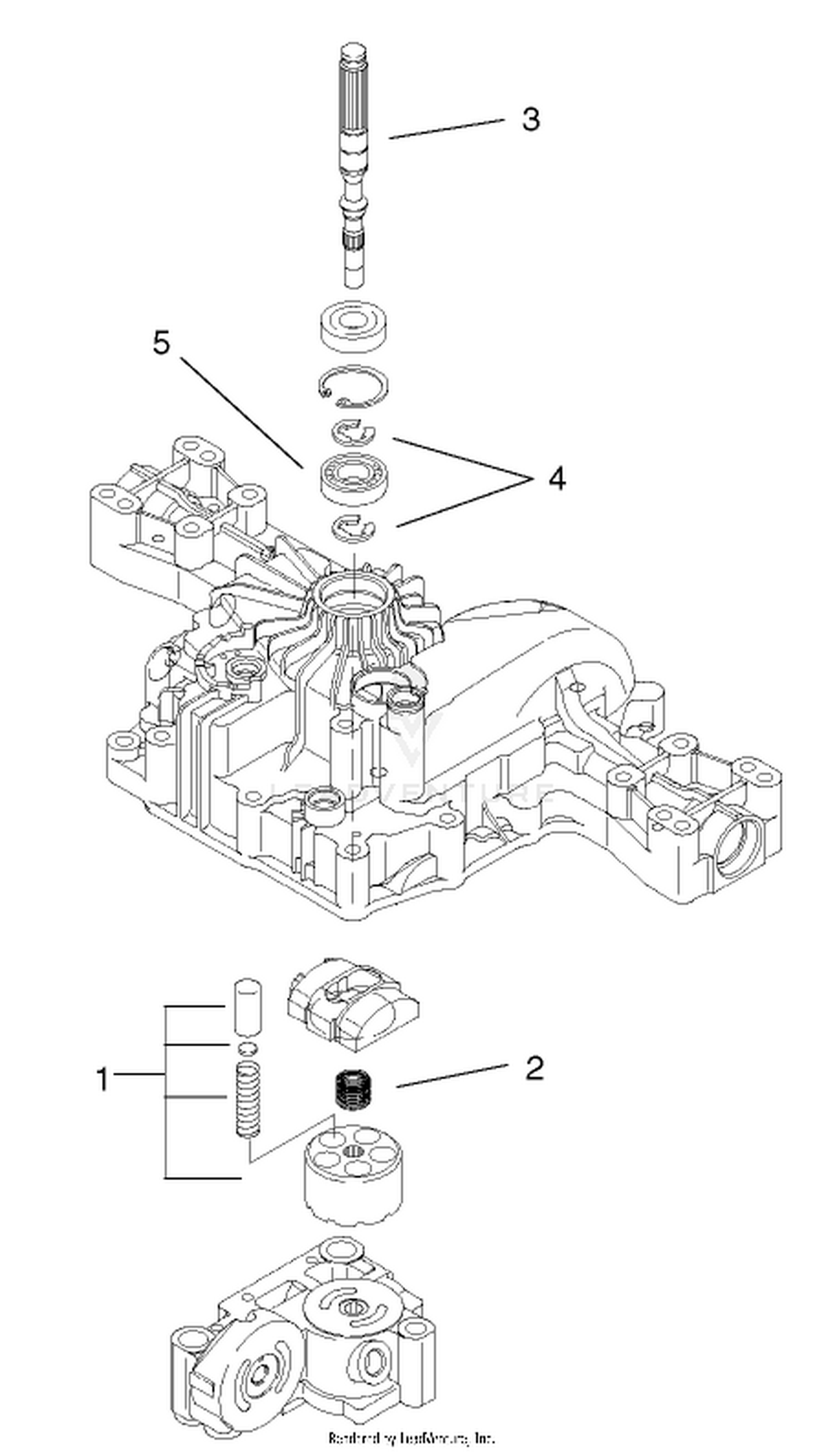 Pump Shaft Assembly