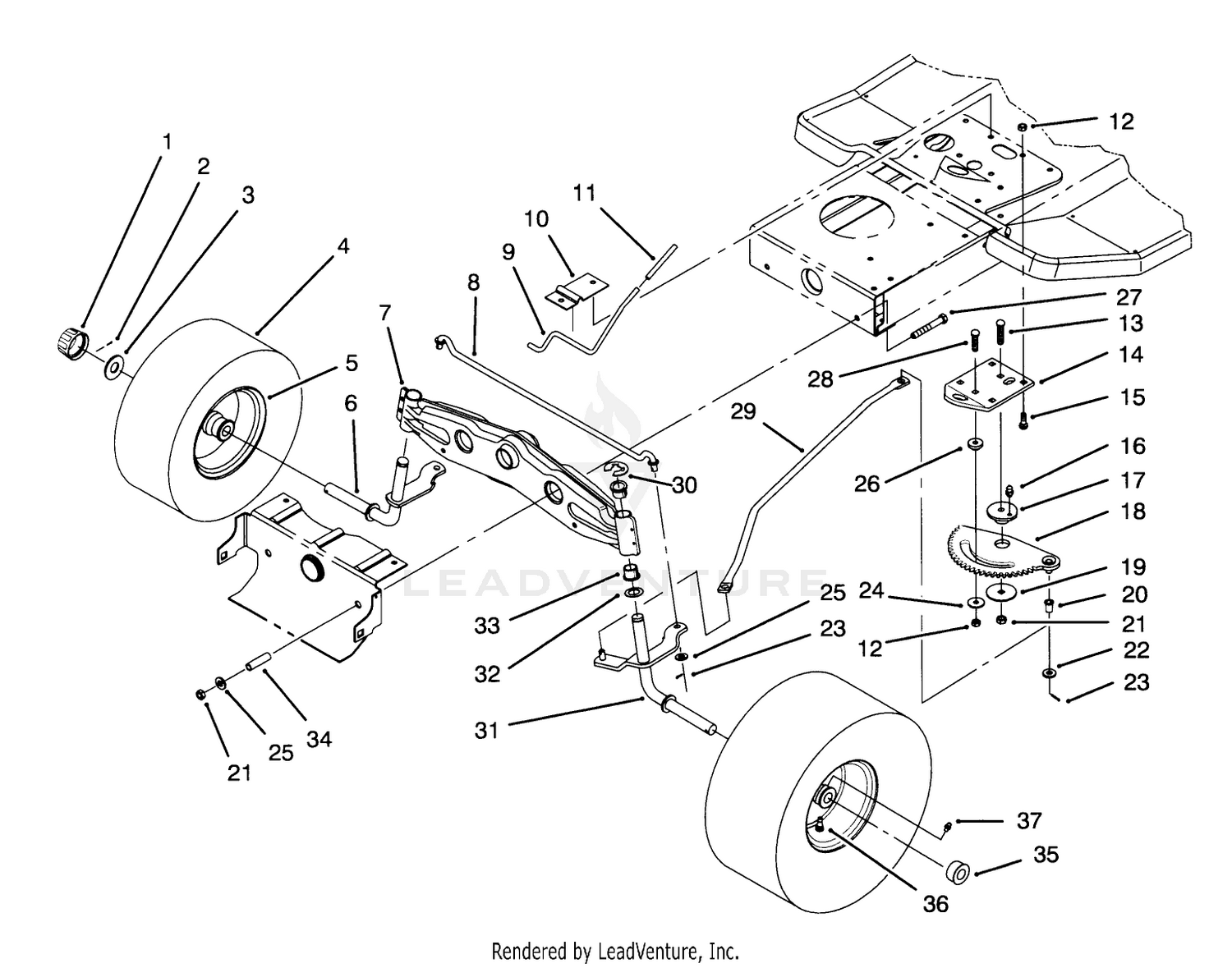 Front Axle Assembly