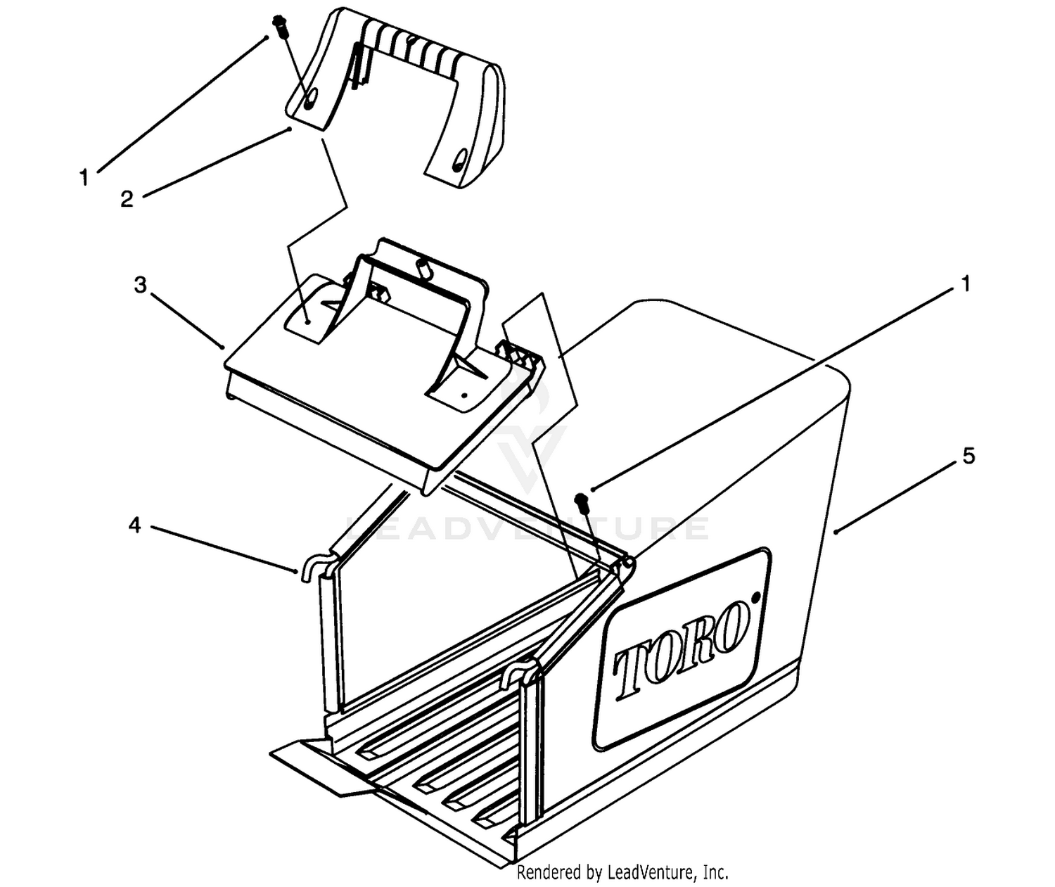 Grass Bag Assembly