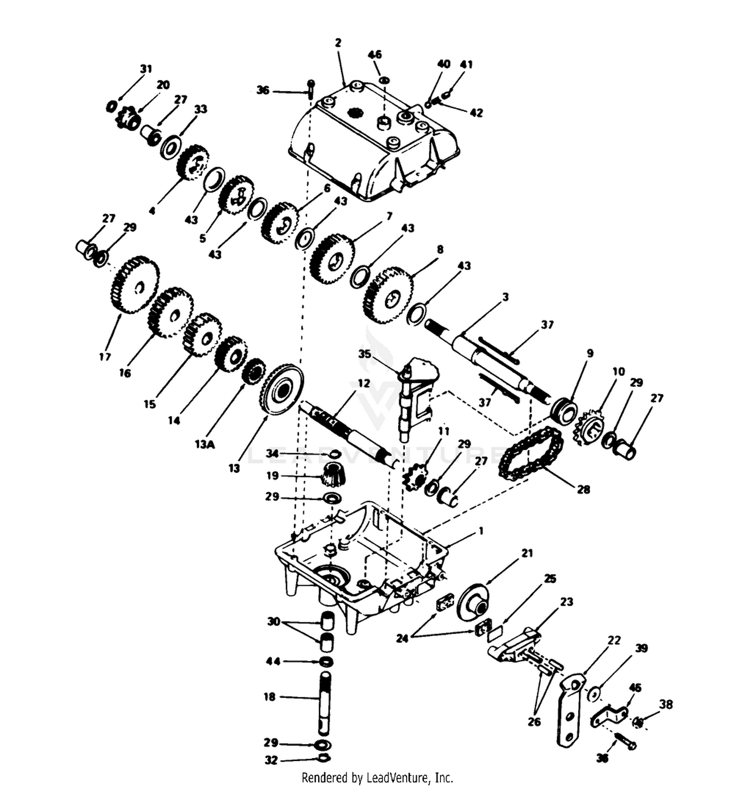 Transmission Peerless Model 770a