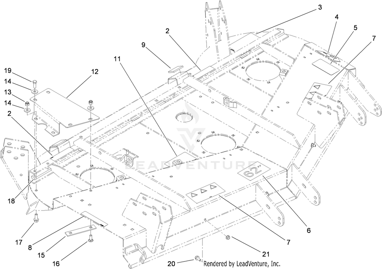 Deck Assembly No. 119-4751