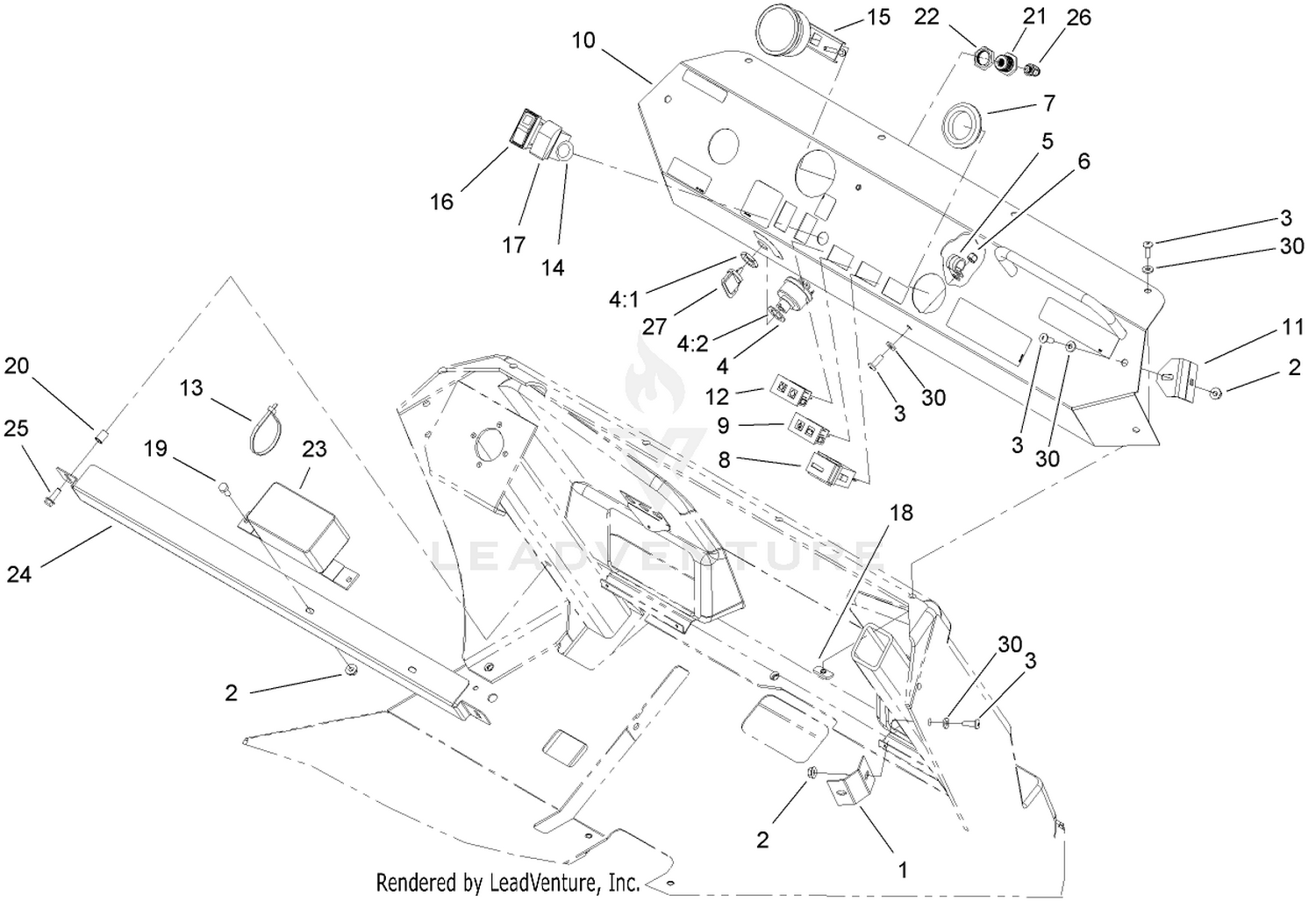 Dash and Instrument Assembly