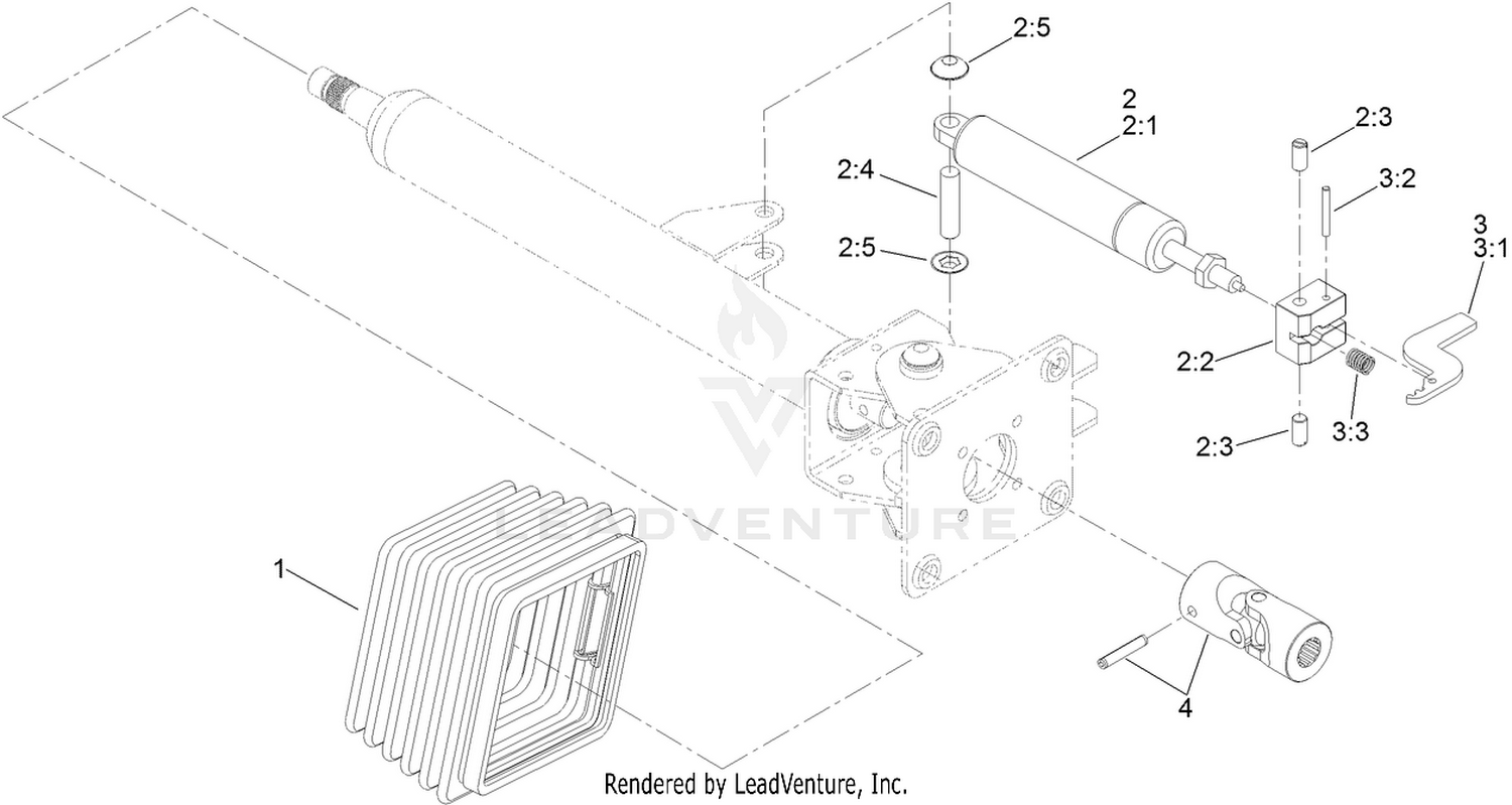 Steering Column Assembly No. 132-6230