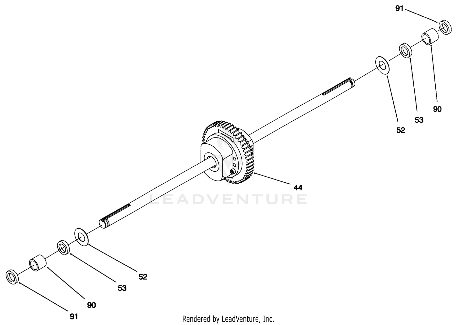 Hydro Transaxle Assembly (continued)