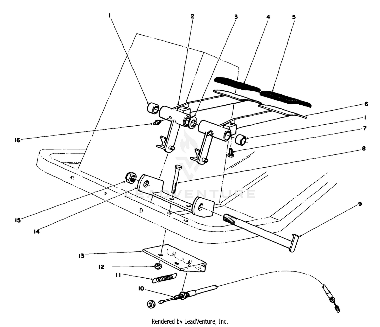 Brake Kit Model No. 30758 (optional)(continued)