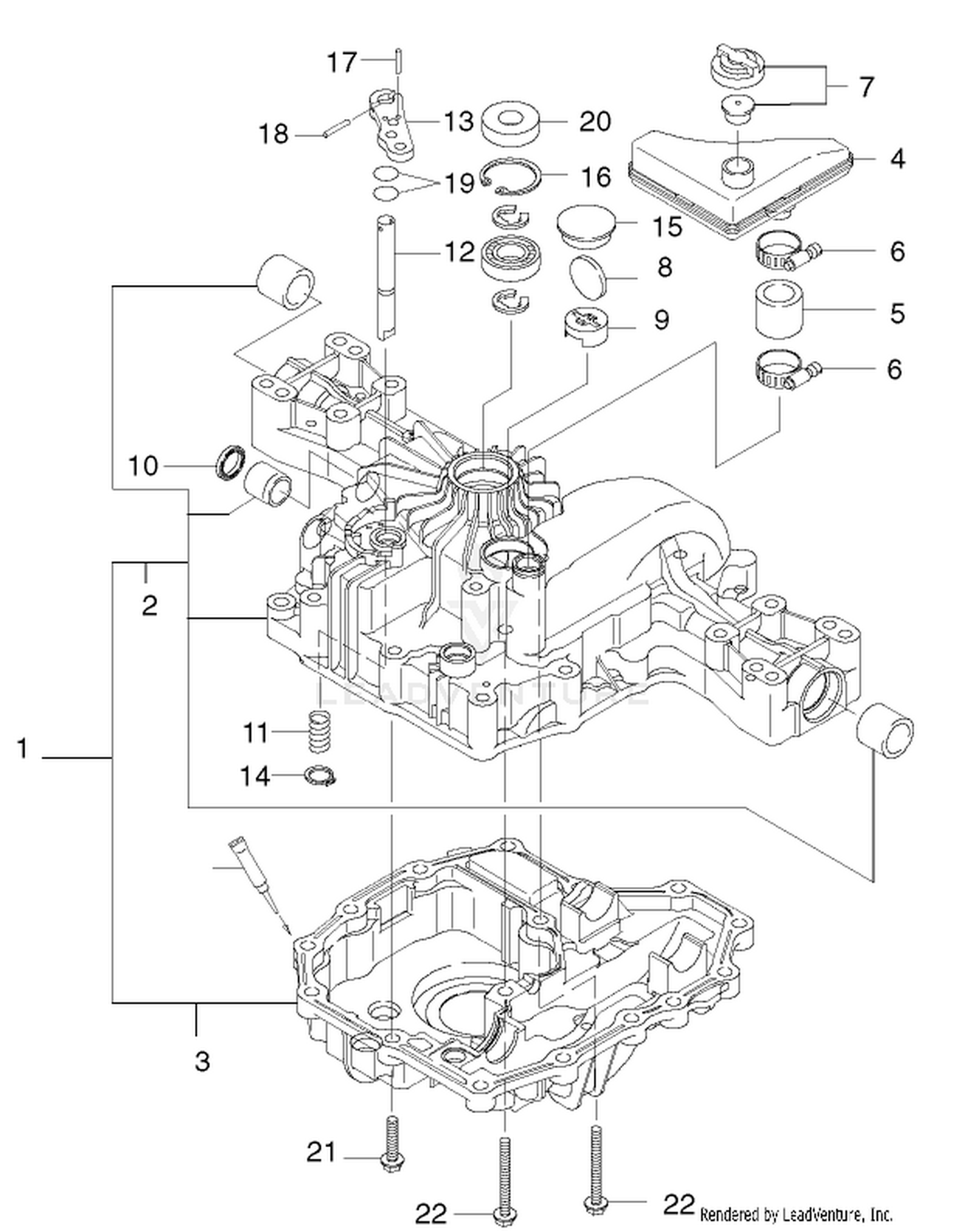 Transaxle Case Assembly