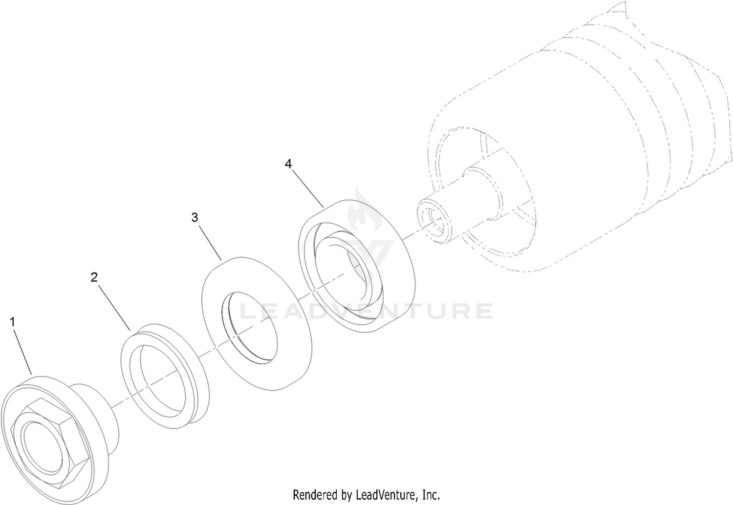 Roller Rebuild Kit Assembly No. 140-5552