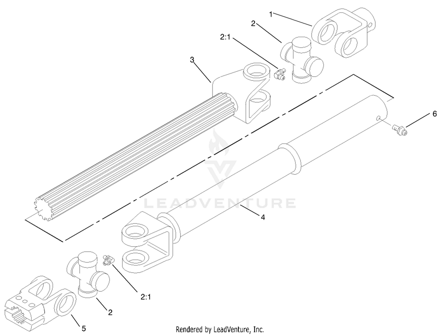 Driveshaft Assembly No. 93-9962