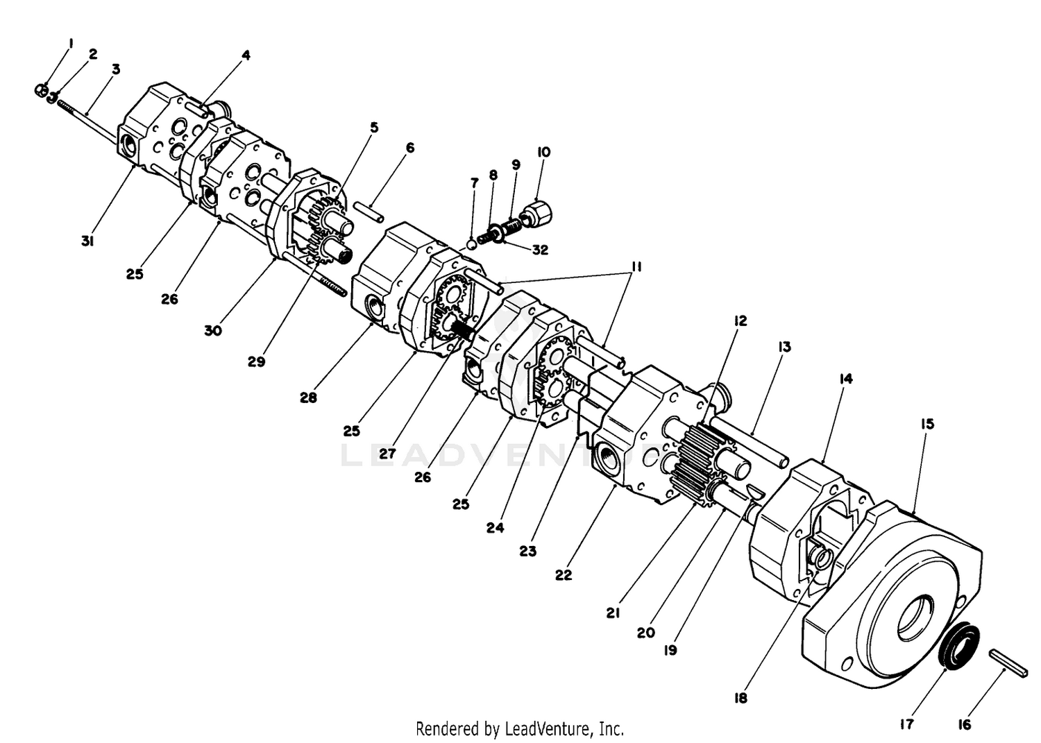 Hydraulic Pump No. 68-4940