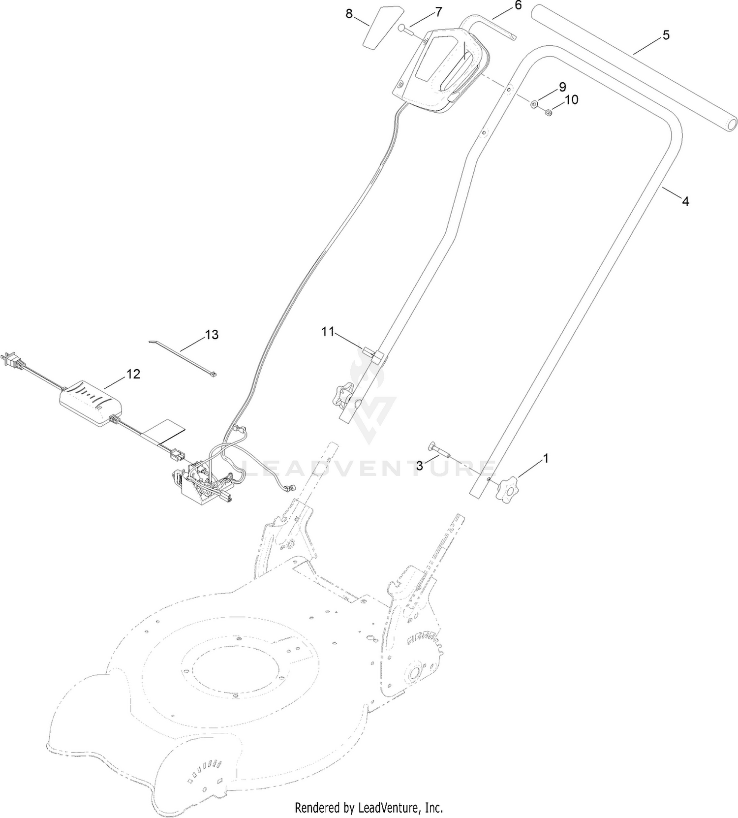 Handle and Control Assembly