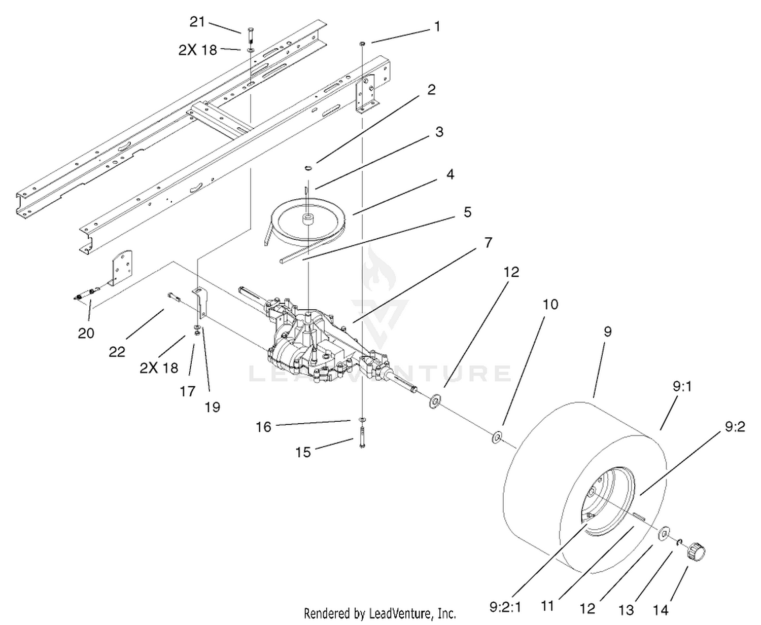 5 Speed Transaxle