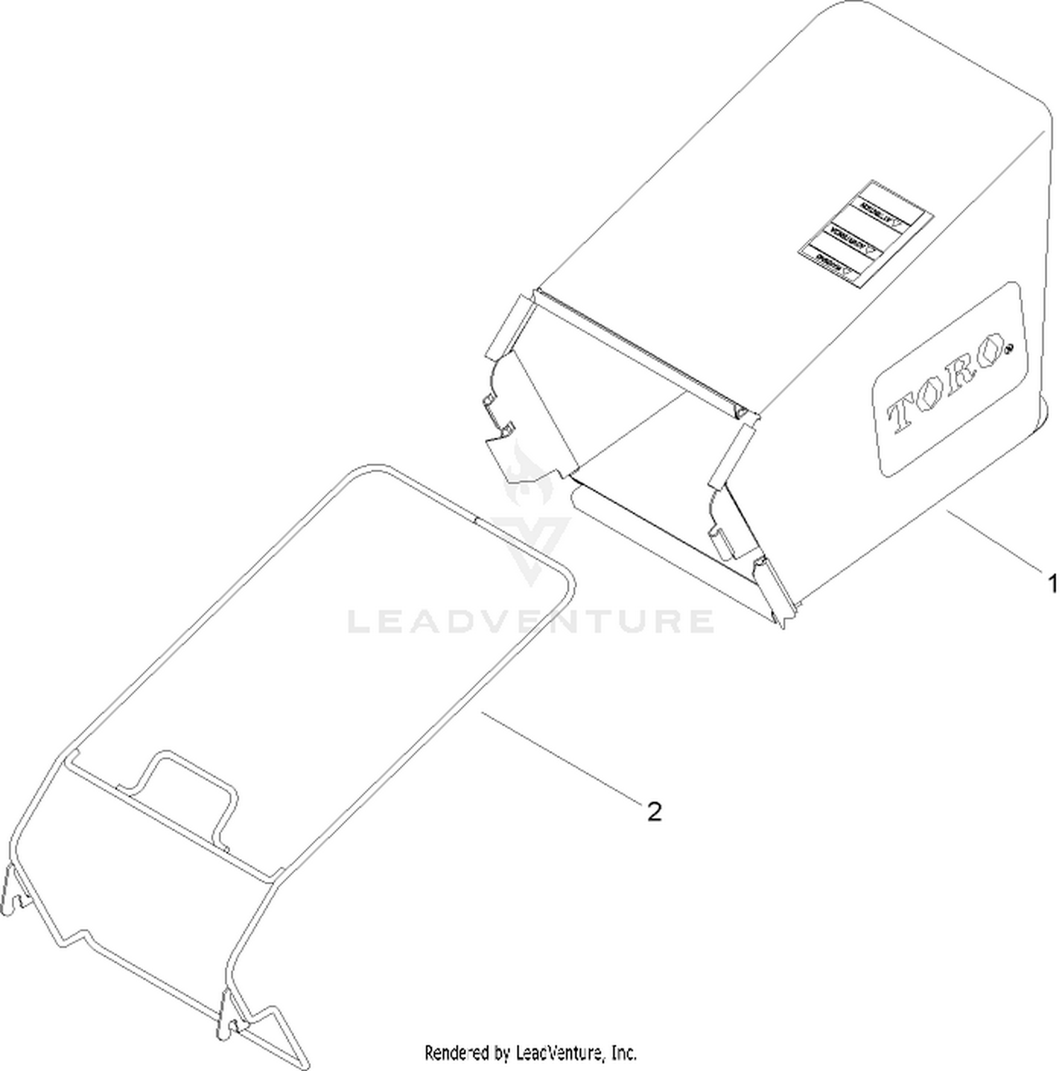 Grass Bag Assembly