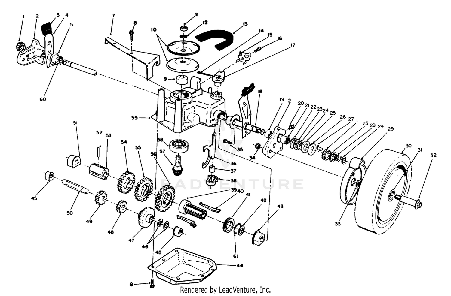 Gear Case Assembly