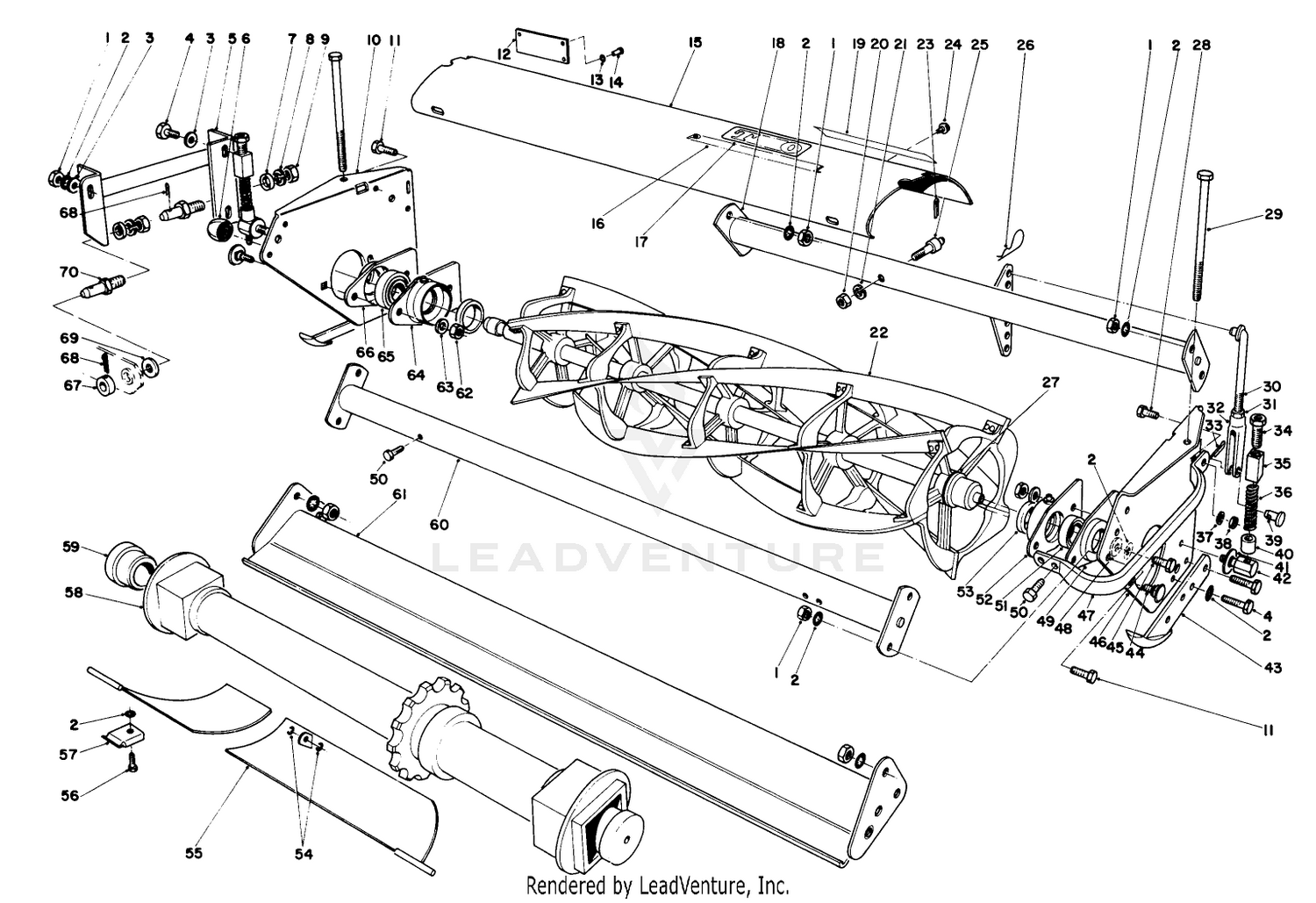 Front Cutting Unit Assembly
