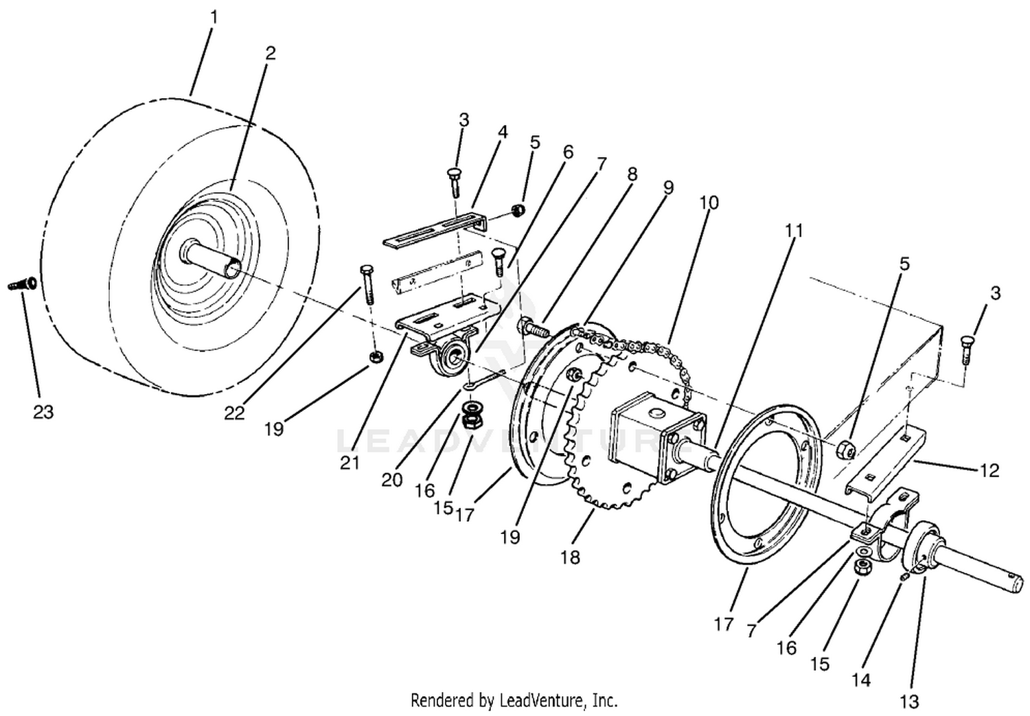 Rear Axle Assembly