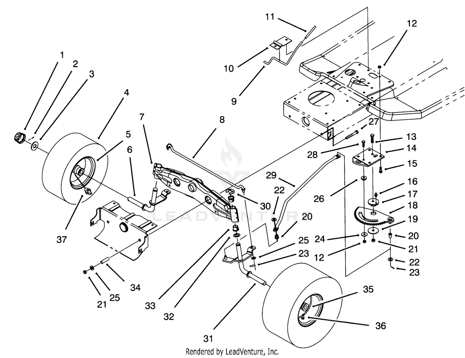 Front Axle Assembly