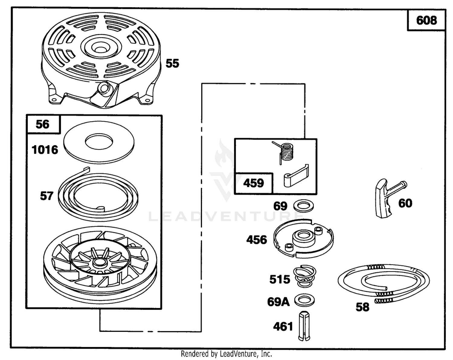 Engine Briggs  Stratton Model 12a802-0611-01 6