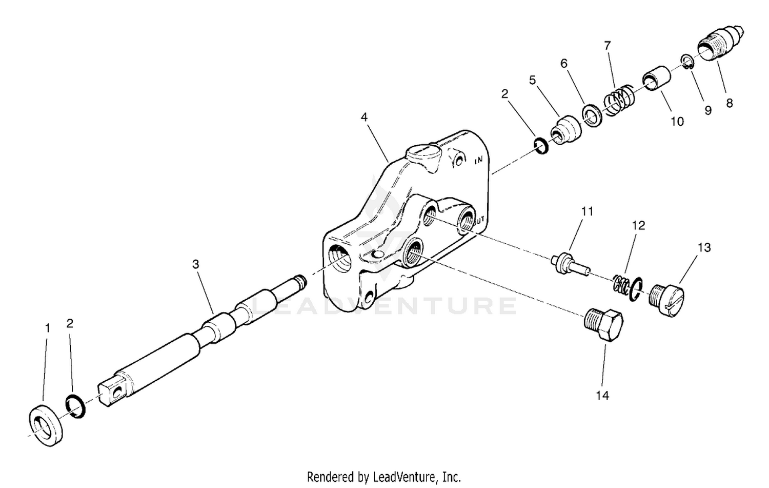 Lift Valve Assembly No. 63-7960