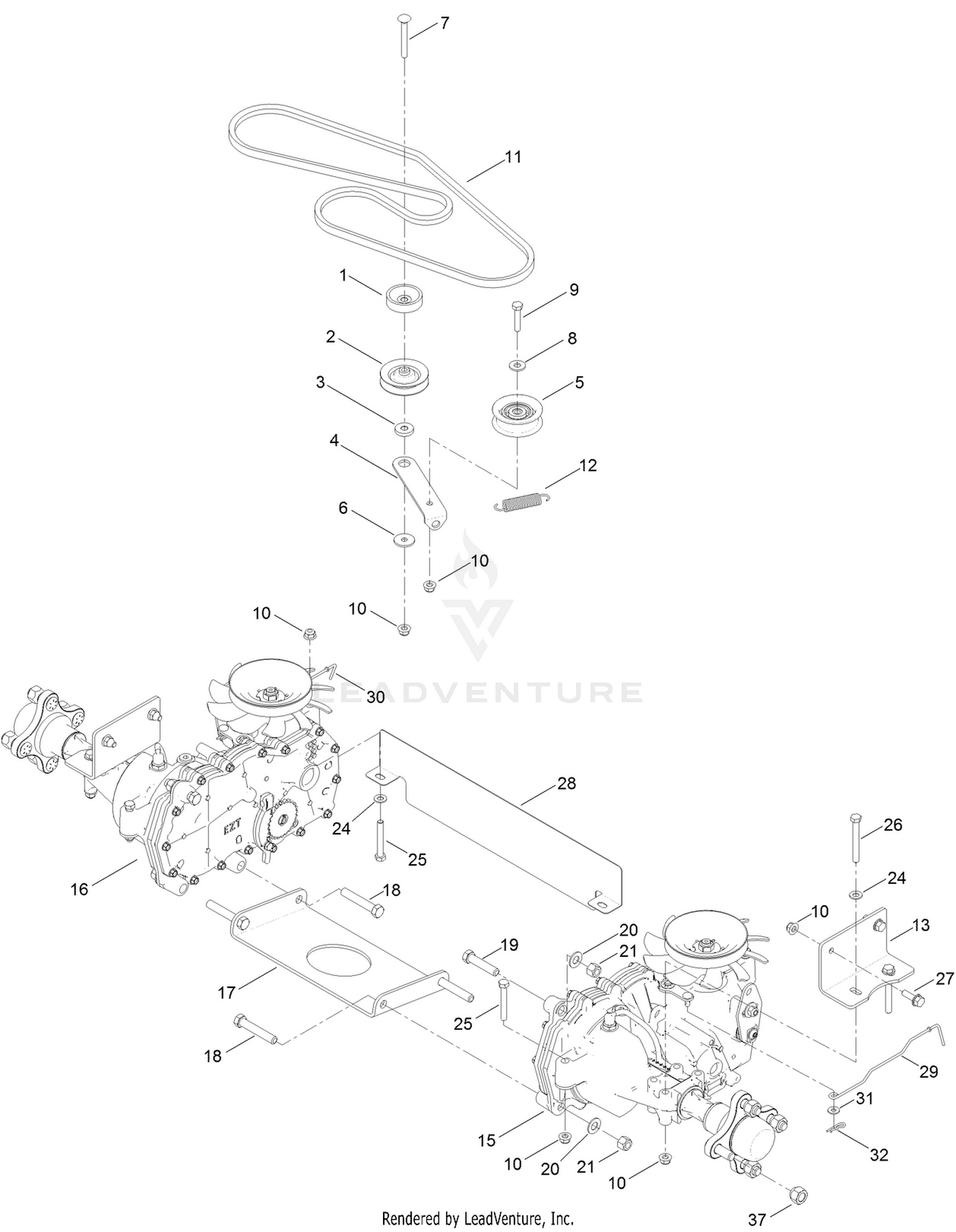Traction Drive Assembly