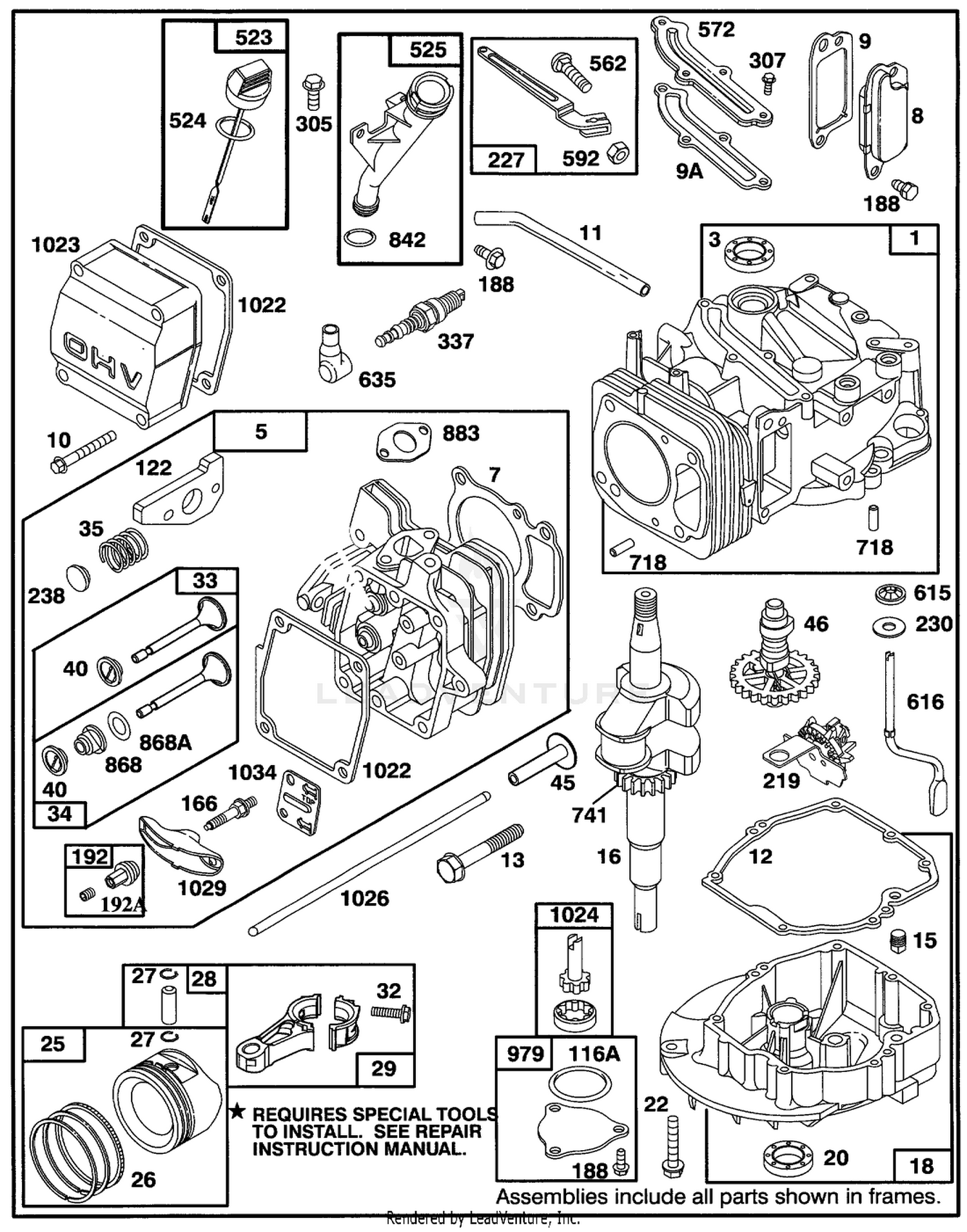 Assembly diagram