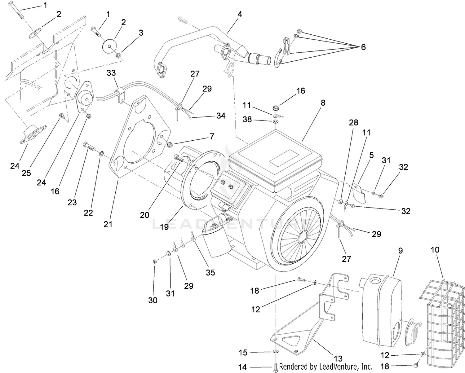 Engine Installation Assembly