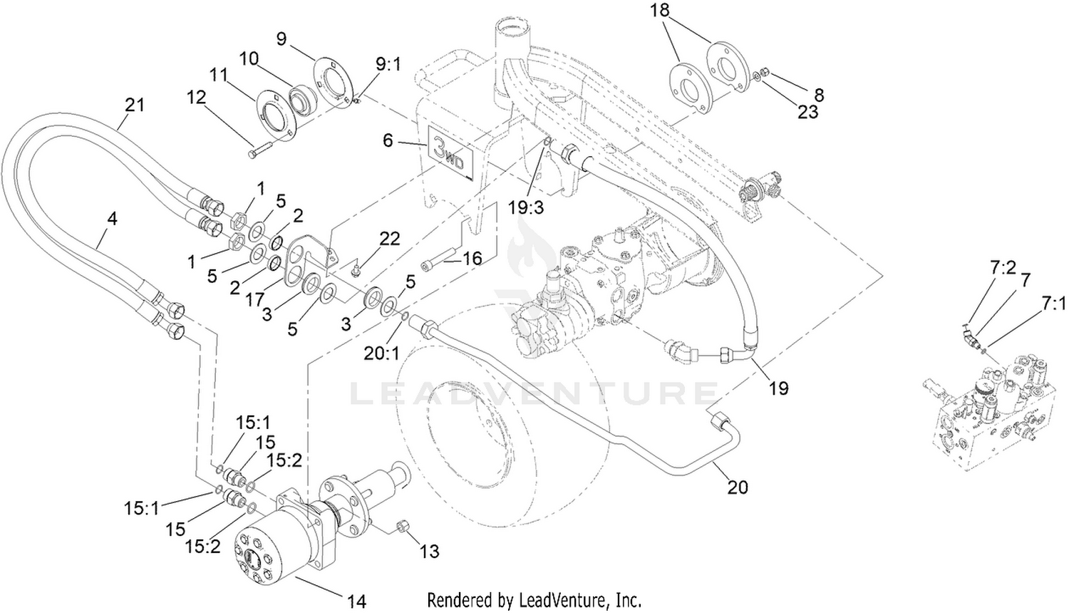 Wheel Motor Assembly