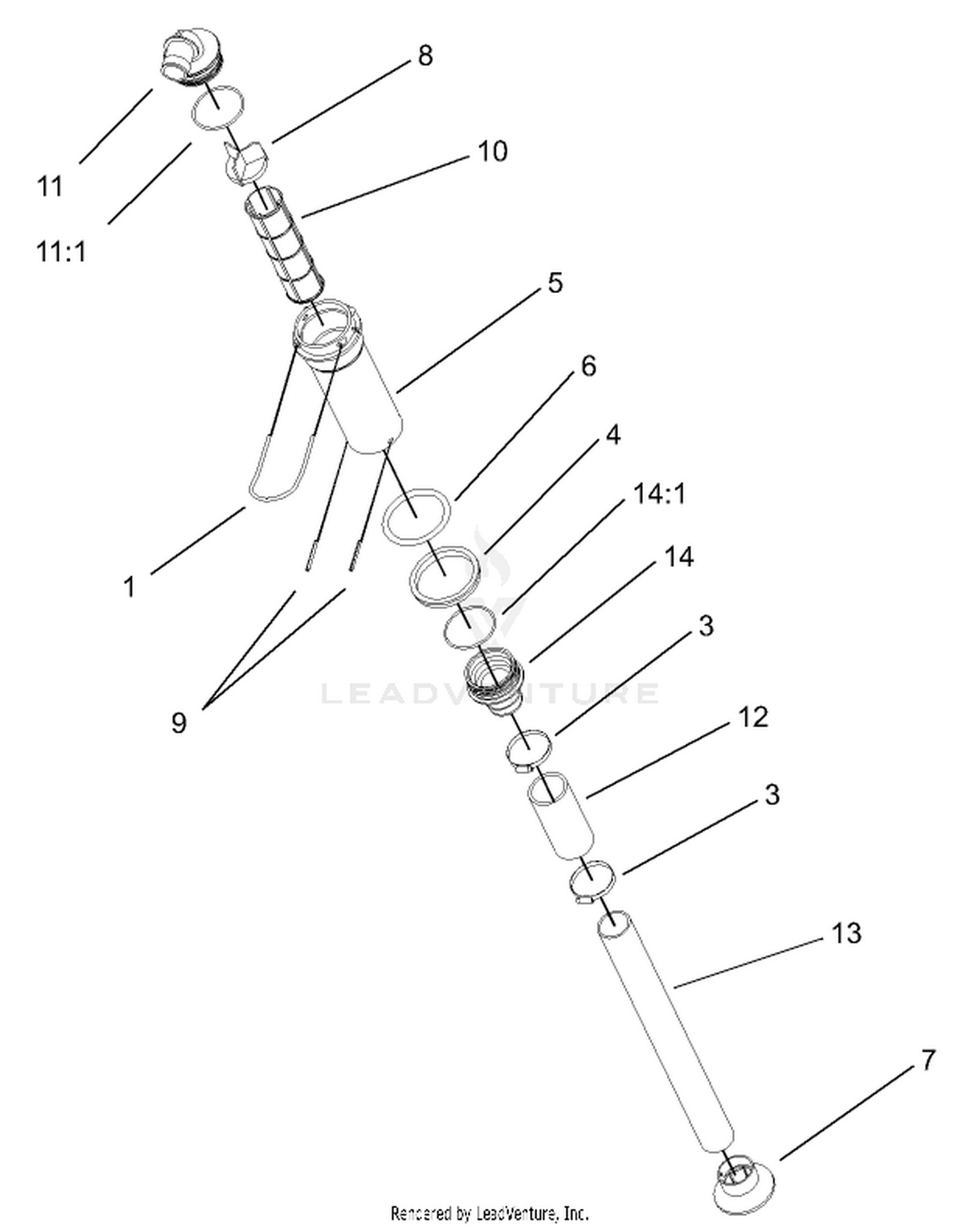 Top Mounted Suction Assembly