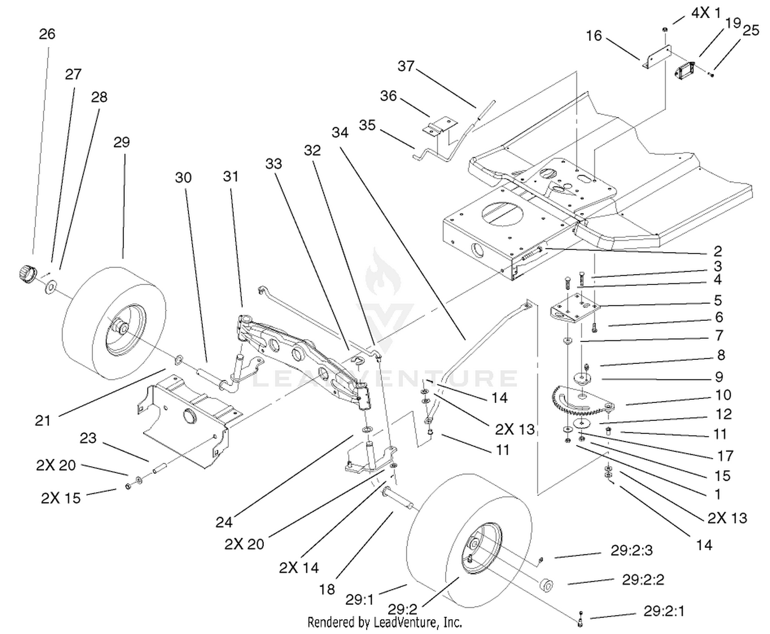 Steering Components Assembly