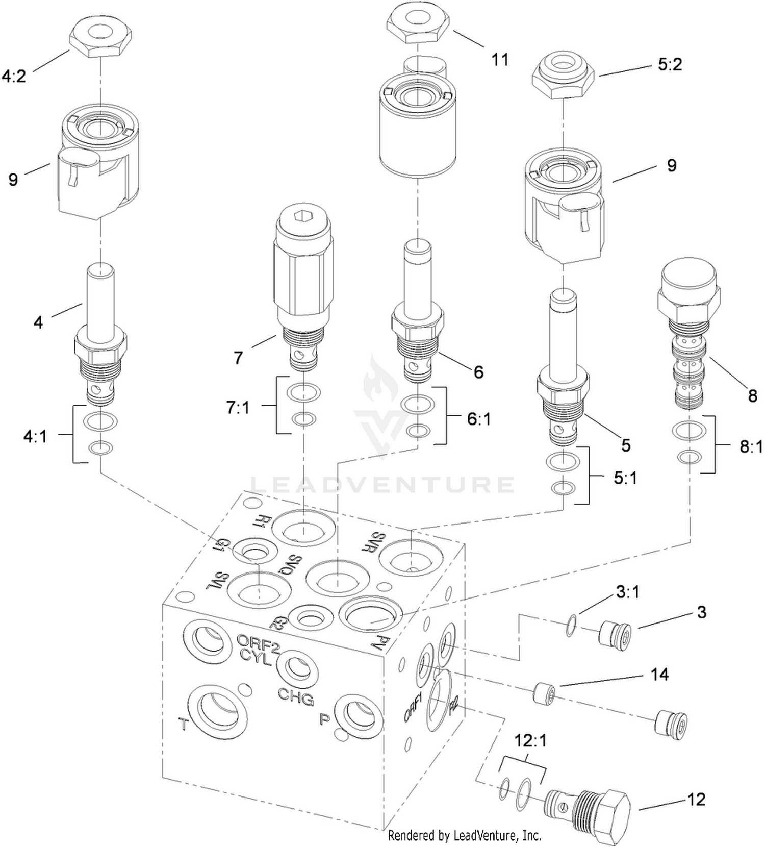 Control Manifold Assembly No. 106-8802