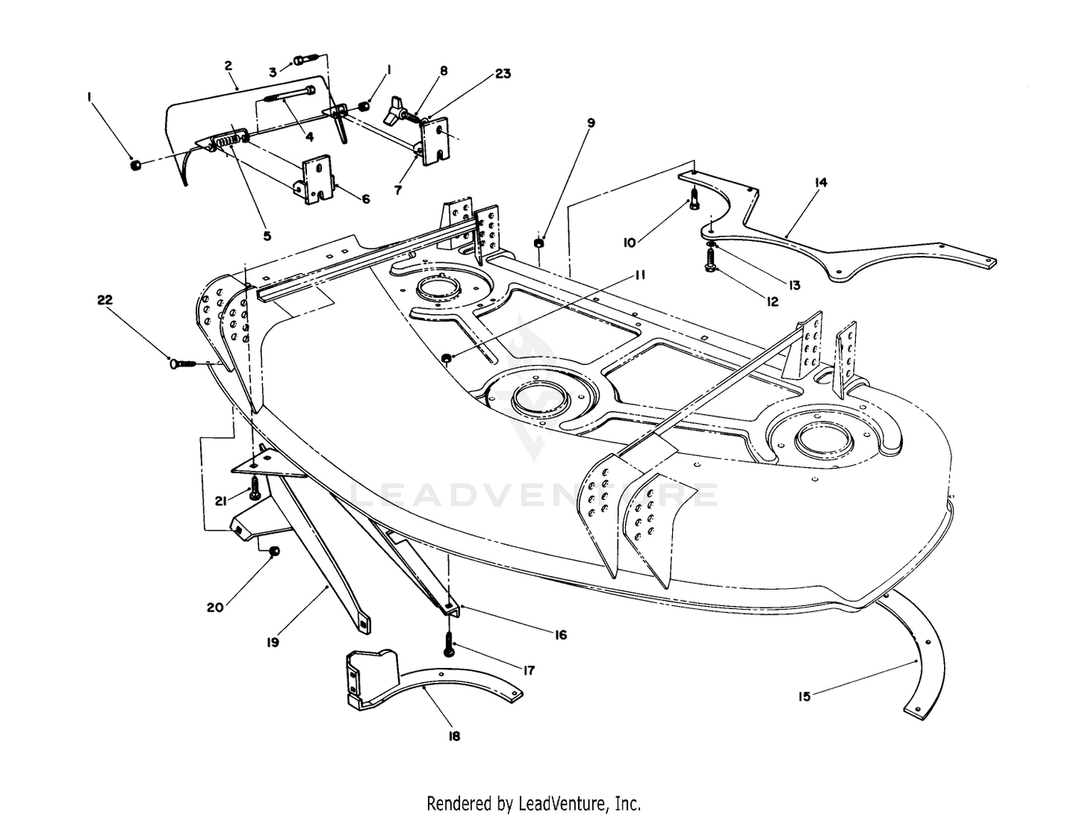 Deflector  Baffle Assembly