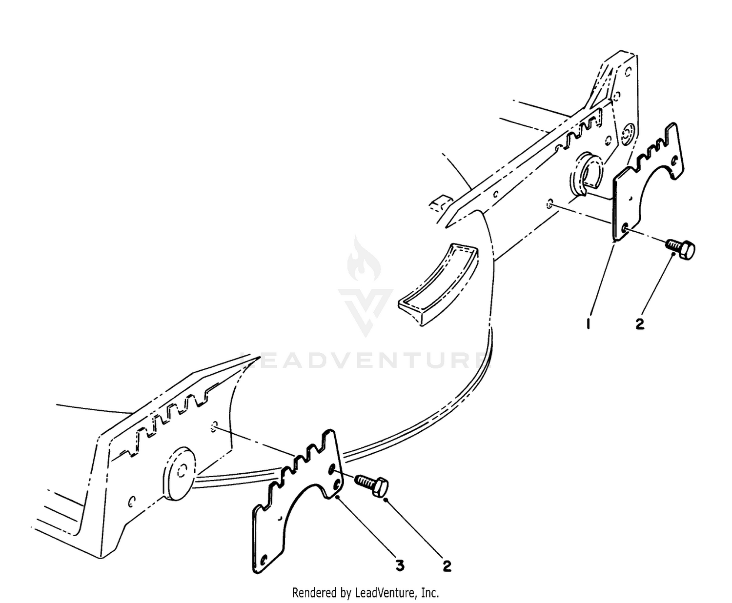 Wear Plate Kit Model No. 49-4080 (optional)