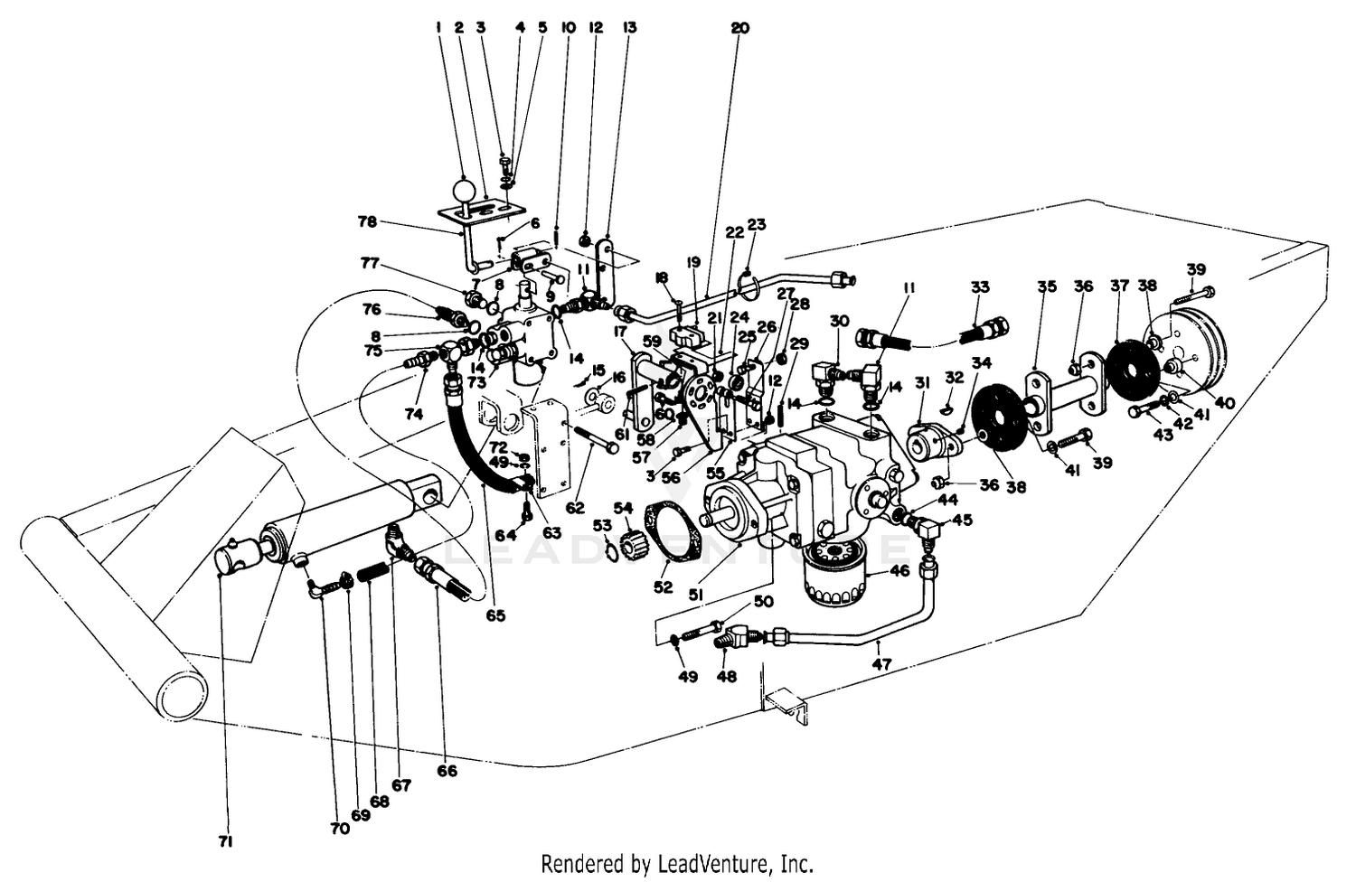 Hydrostatic Transmission  Valve Assembly