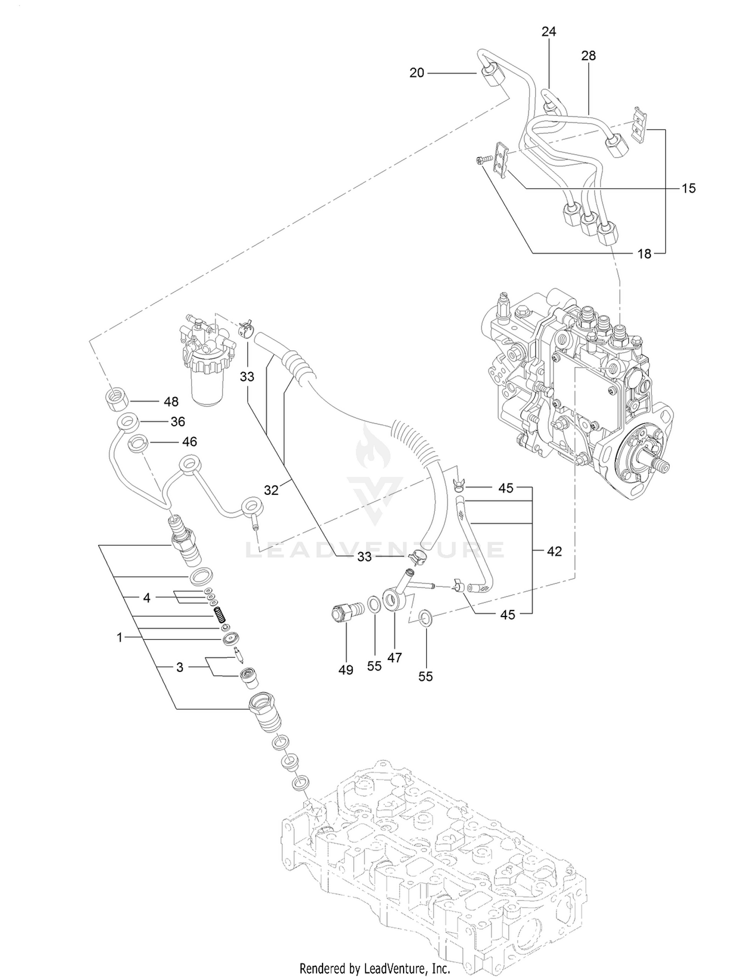 Fuel Injection Valve Assembly