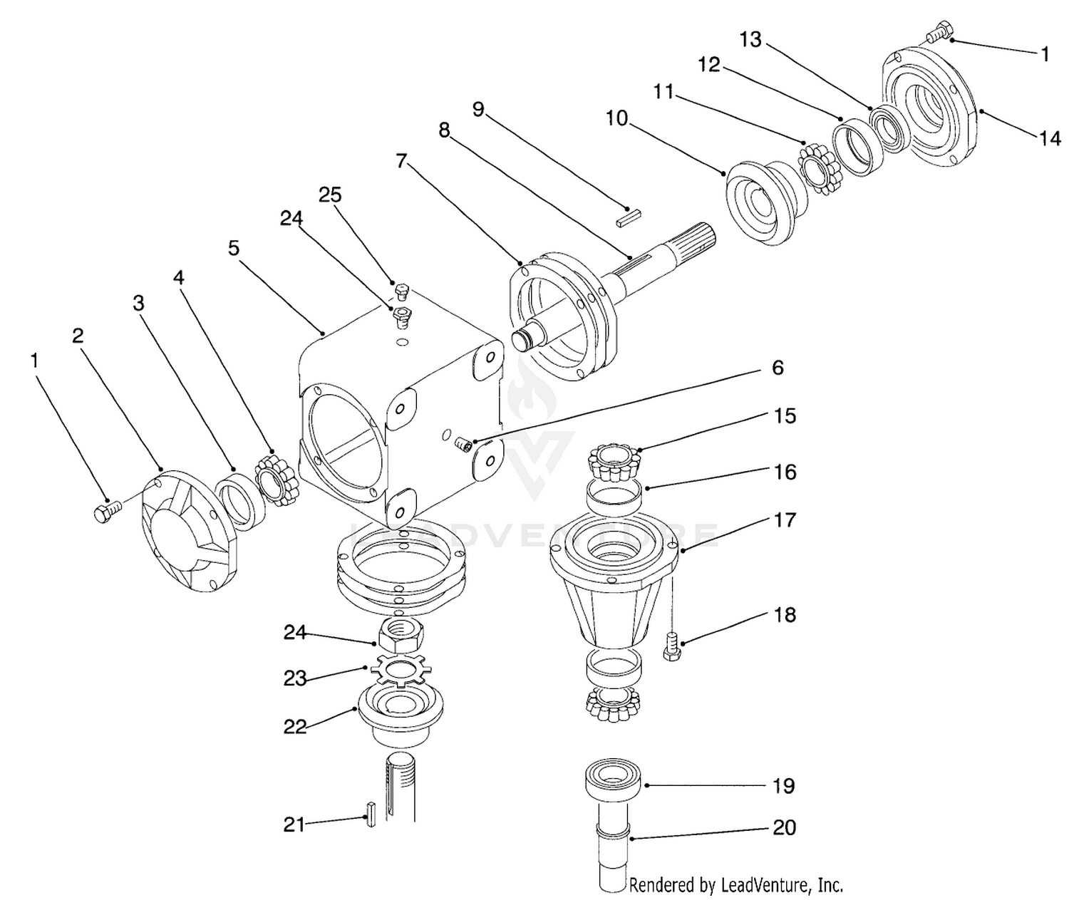 Gear Box Assembly 86-3090