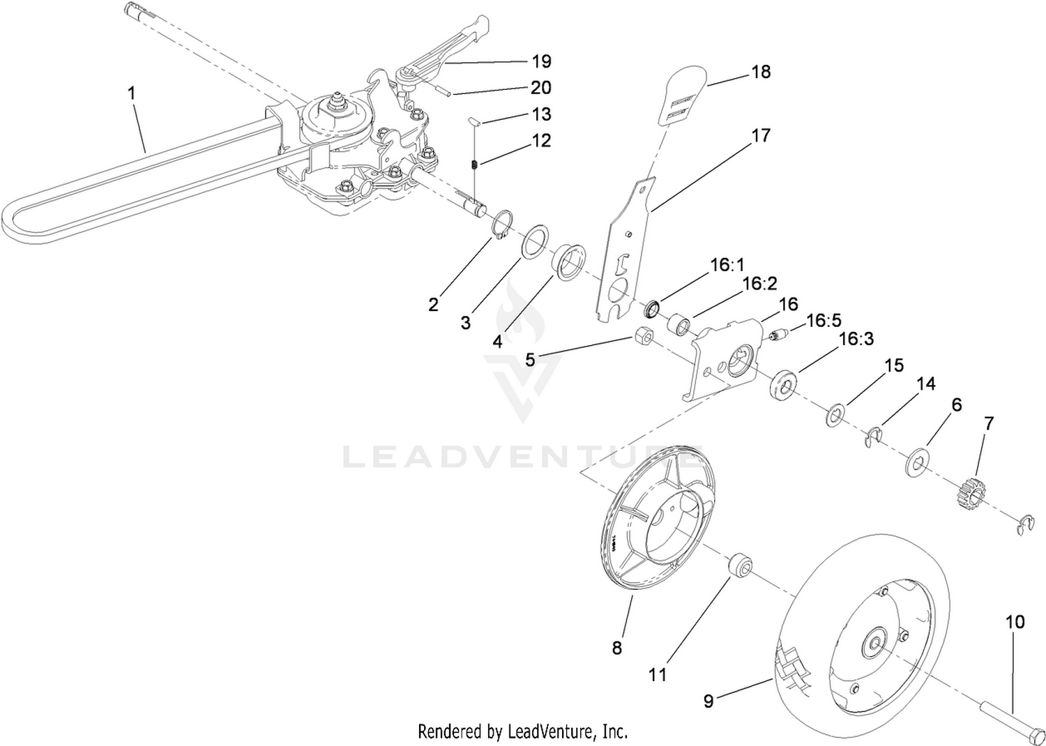 Gear Case and Axle Assembly