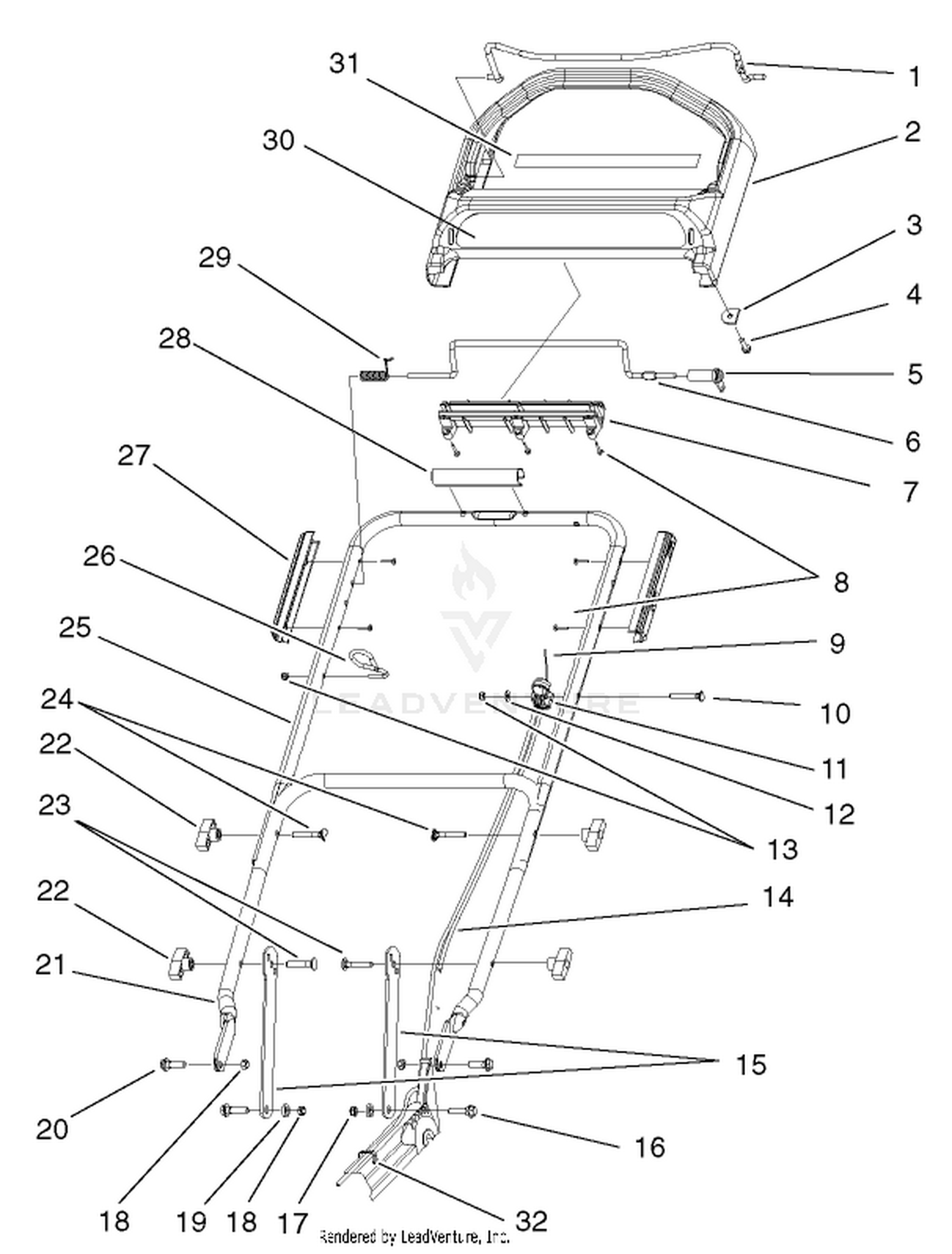 Handle Assembly and Controls