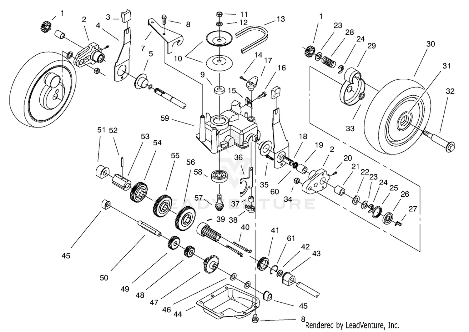 Gear Case Assembly