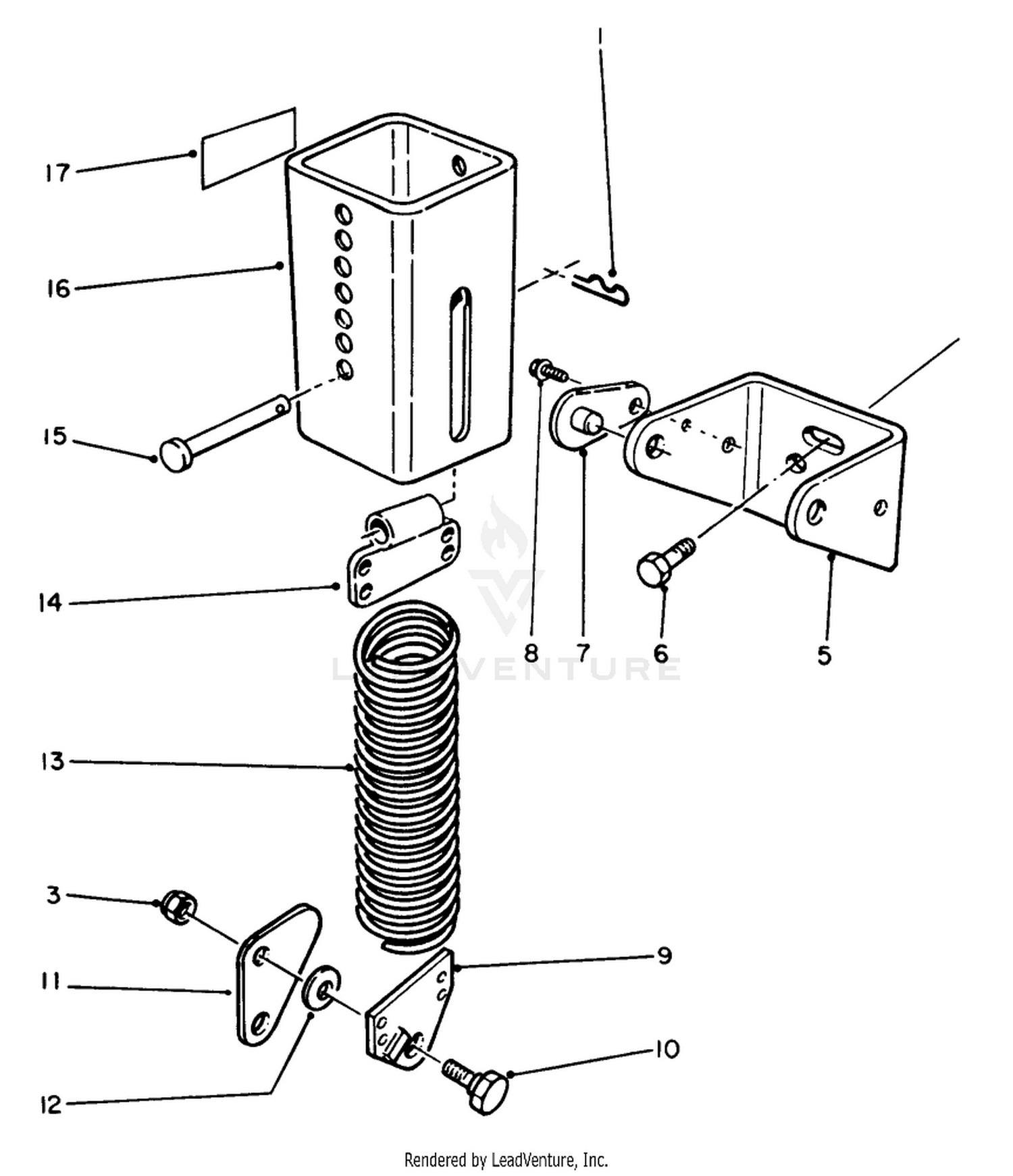62" COUNTER BALANCE KIT MODEL NO. 30713