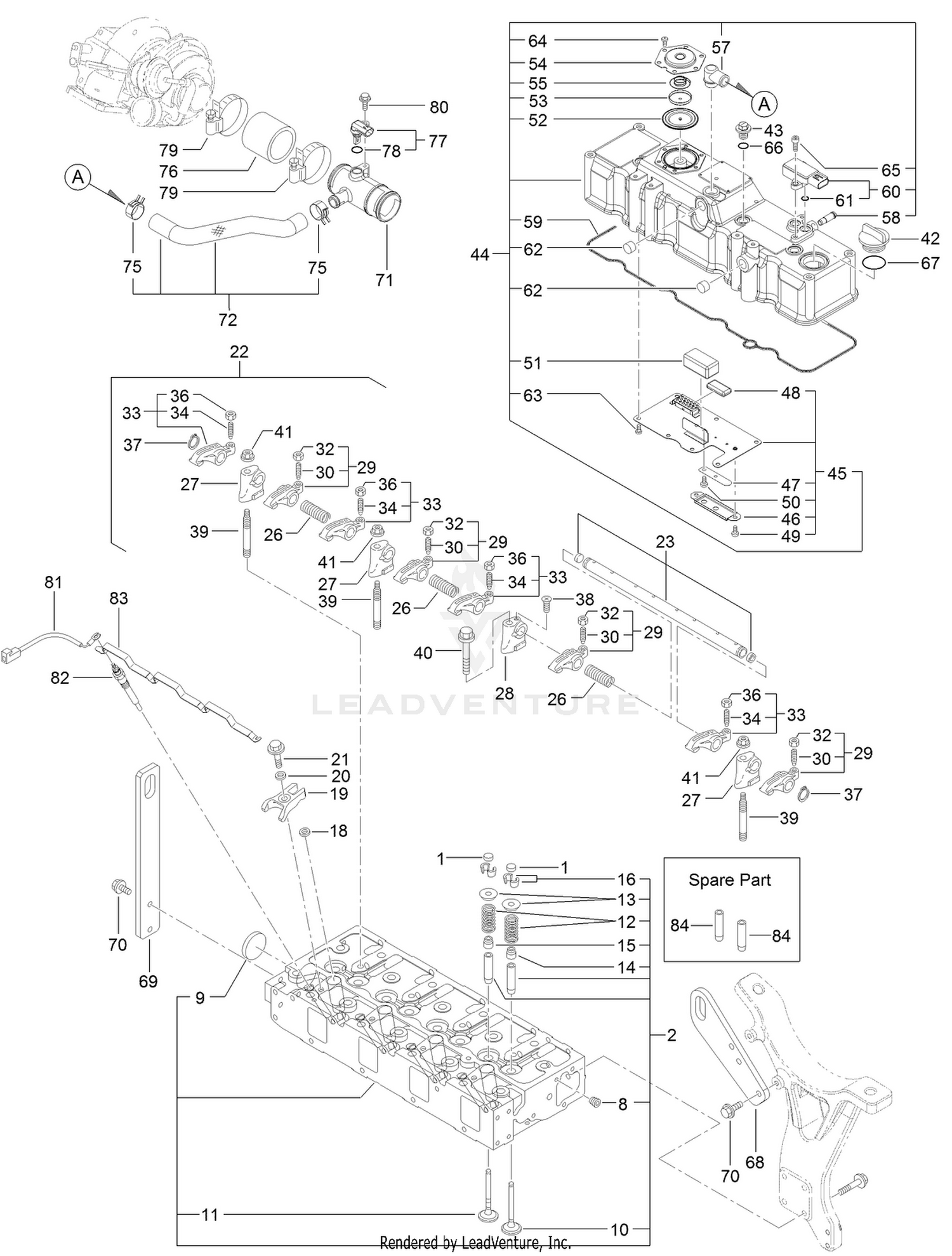 Cylinder Head and Cover Assembly