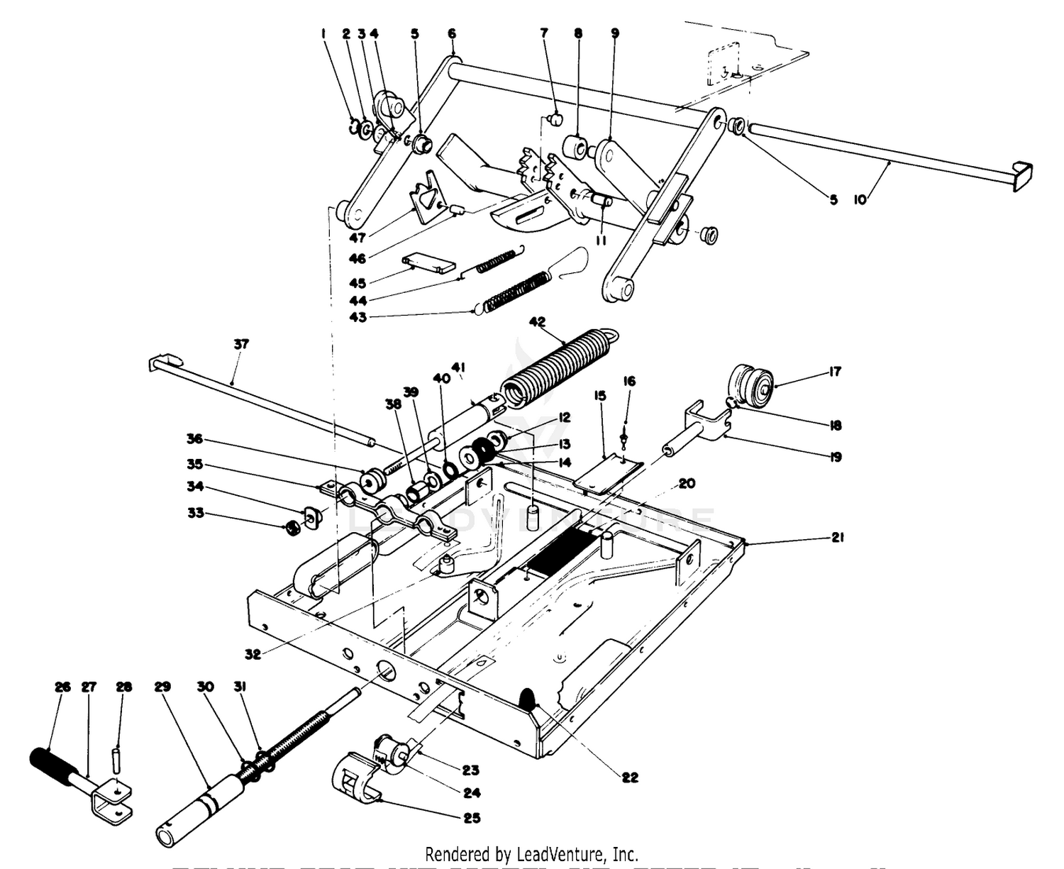 Deluxe Seat Kit Model No. 30786 (continued)