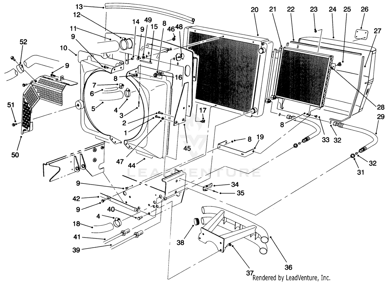 Radiator  Shroud Assembly