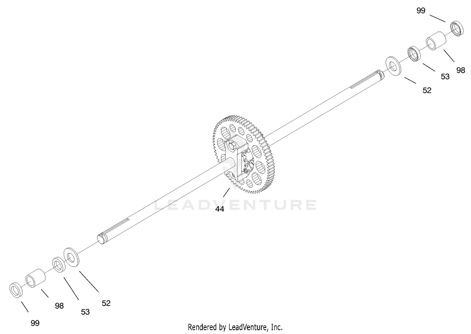 Hydro Transaxle Assembly (continued)