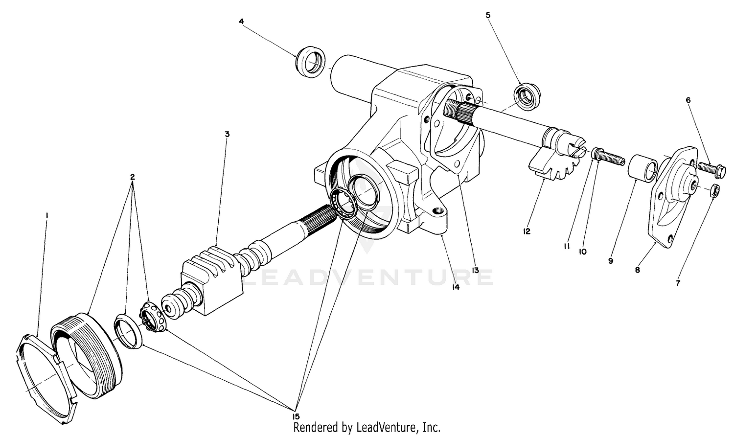 Steering Gear Assembly No. 41-8820