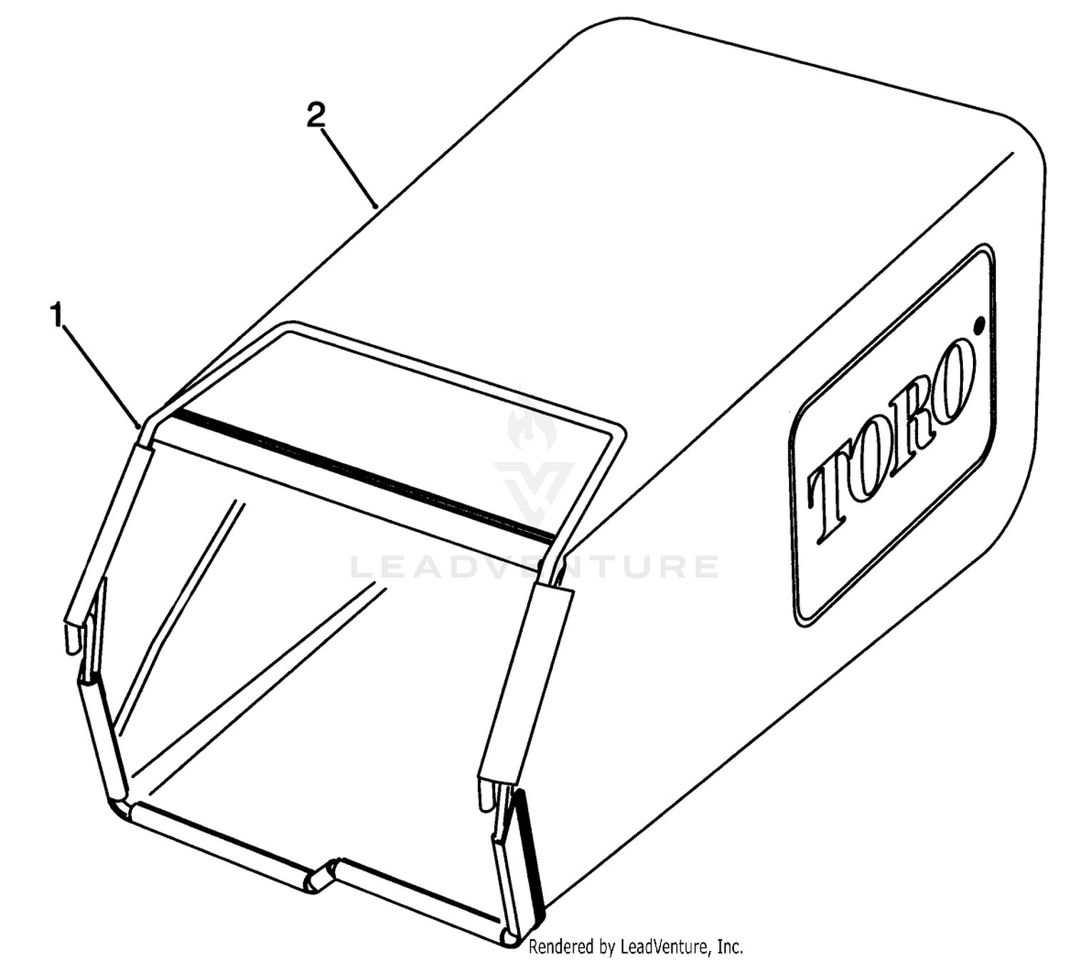 Grass Bag Assembly