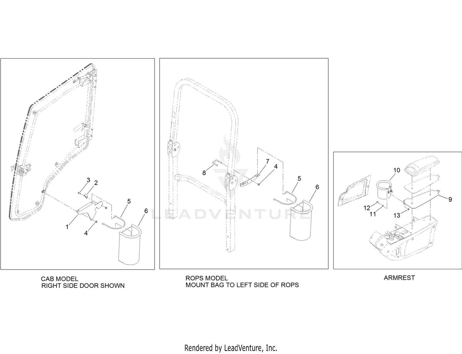 Storage Bag Kit Assembly No. 139-2020