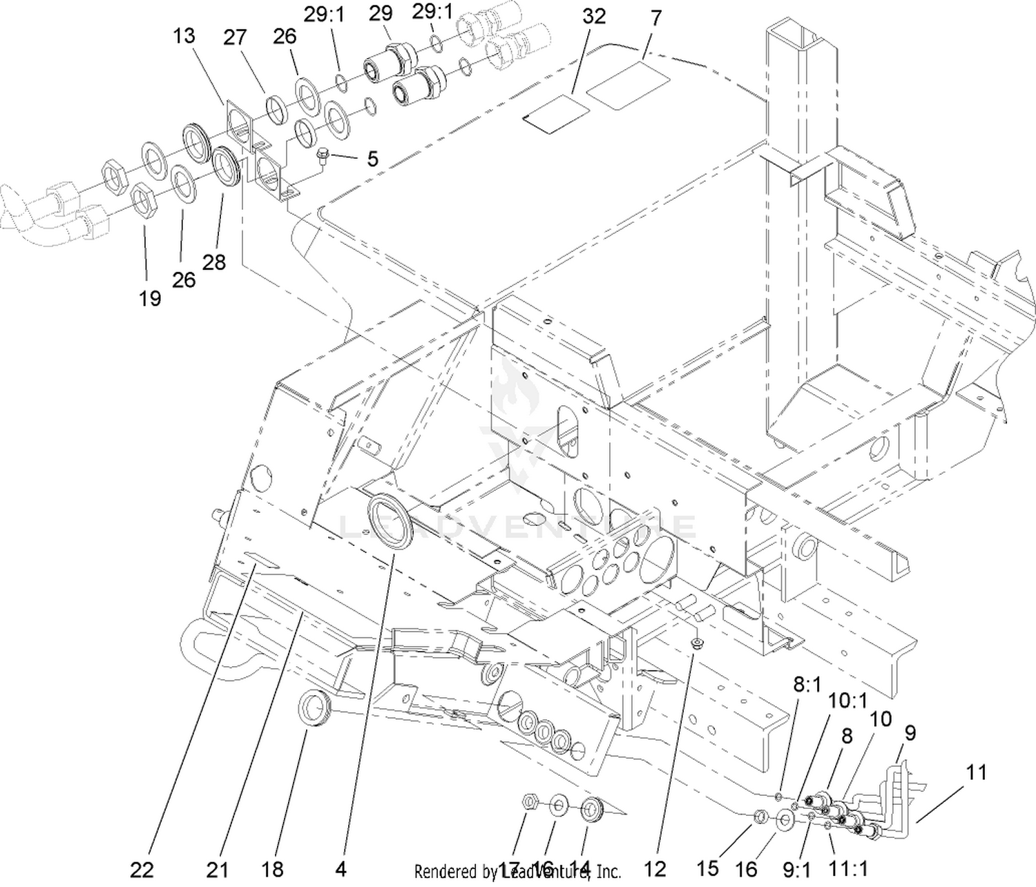 Hydraulic Line Assembly