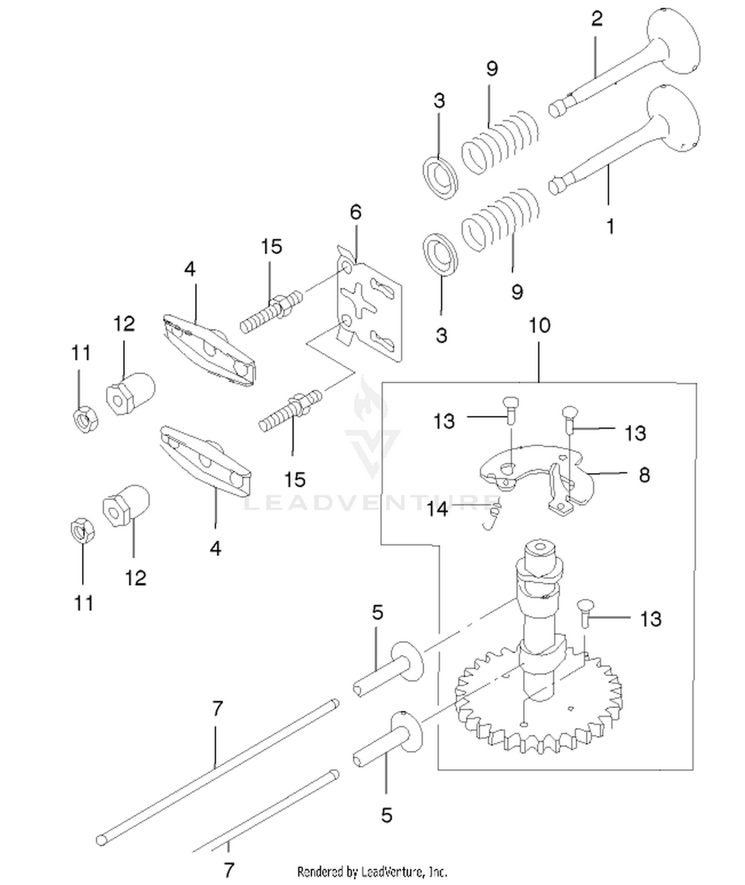 Valves/camshaft Assembly