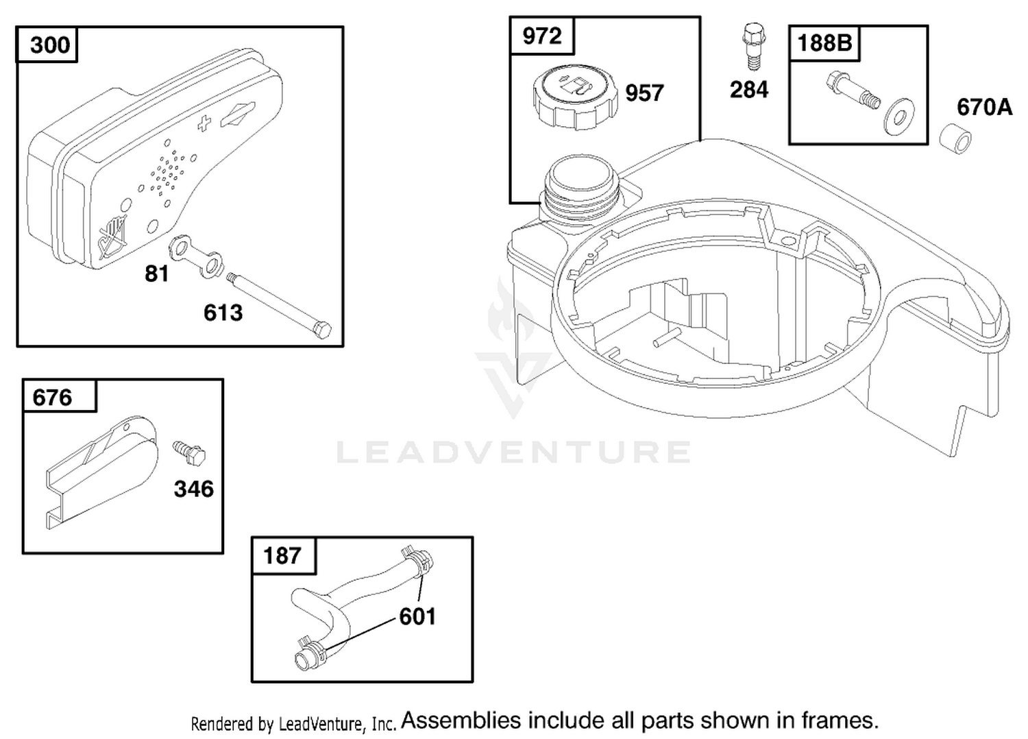 Engine Briggs  Stratton Model 12h807-1760-E1 7