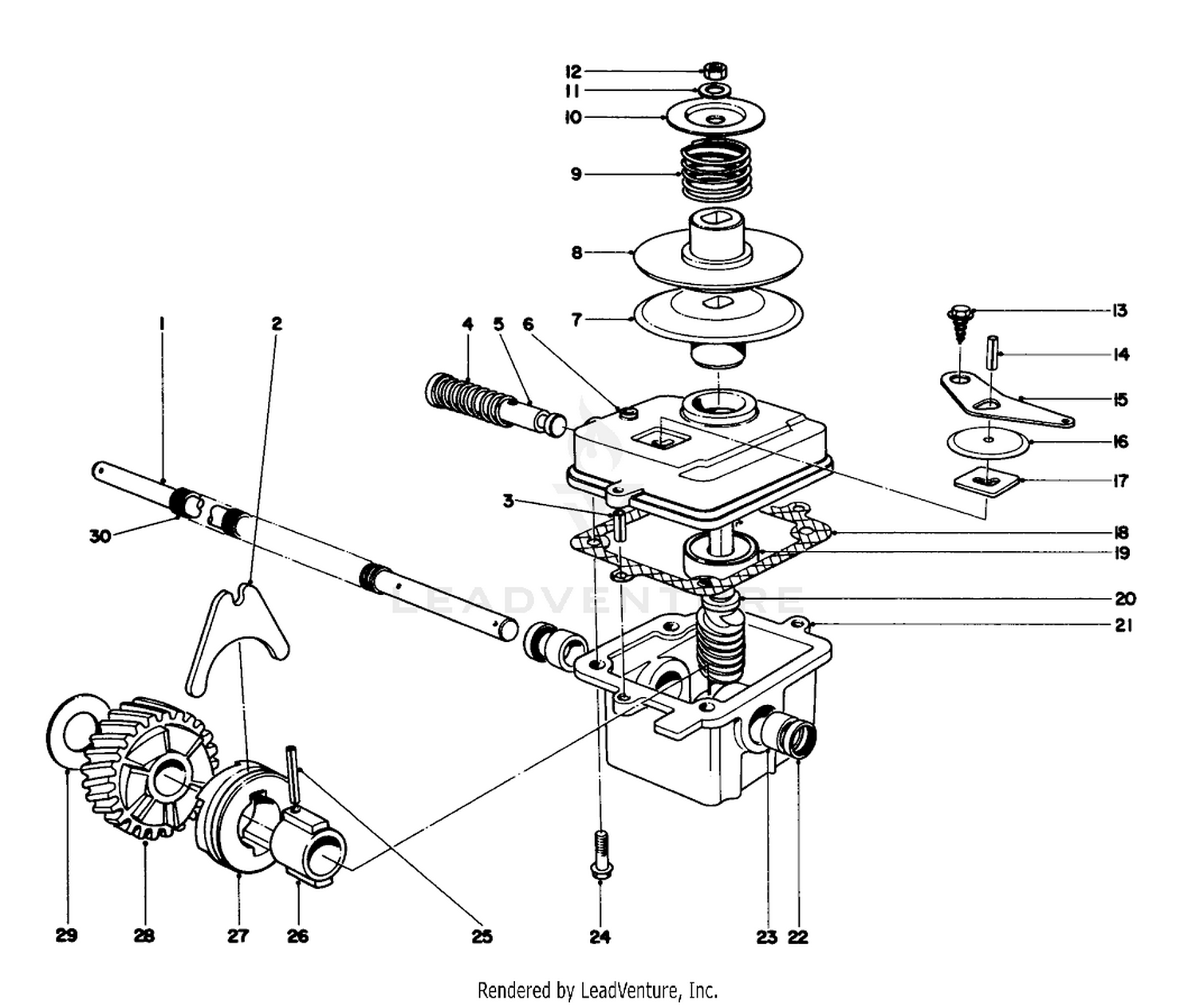 Gear Case Assembly