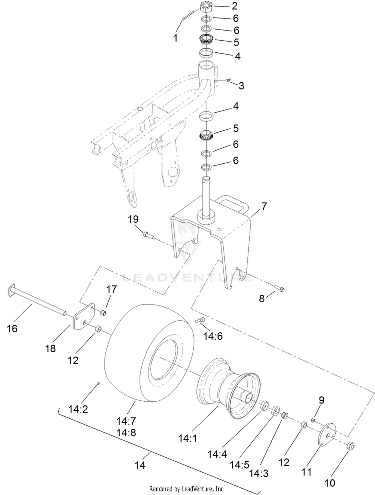 Rear Wheel Assembly